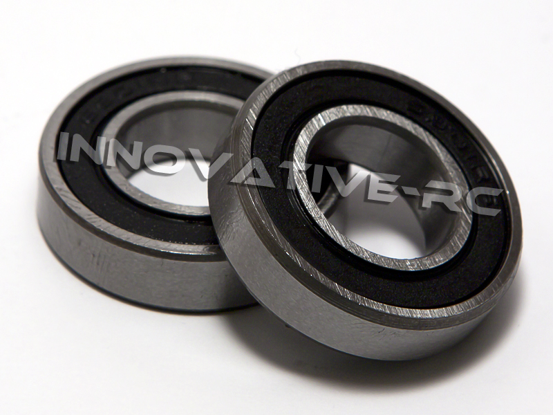 2x 12x24x6mm Ceramic Ball Bearing Rubber Shield- B089